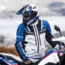 Helma na moto NEXX X.WED 2 Wild Country white/blue