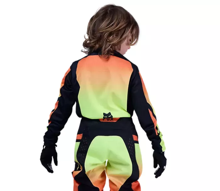 Fox 36328-130 Yth 180 Shield Jersey, Fluorescent Yellow vel. YM
