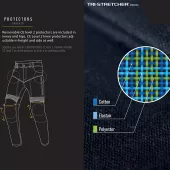 Trilobite Parado doublelayer AAAA slim fit ladies jeans blue level 2 vel. 28