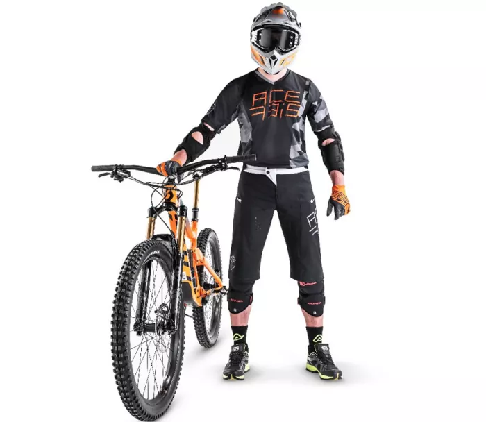 Kraťasy Acerbis MTB Legend black short veľ. 30