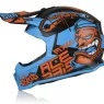 Detská motokrosová prilba Acerbis Impact Steel junior blue / red