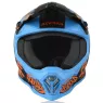 Detská motokrosová prilba Acerbis Impact Steel junior blue / red