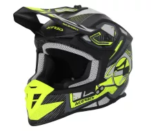 Motokrosová prilba Acerbis Linear 22-06 black/fluo yellow