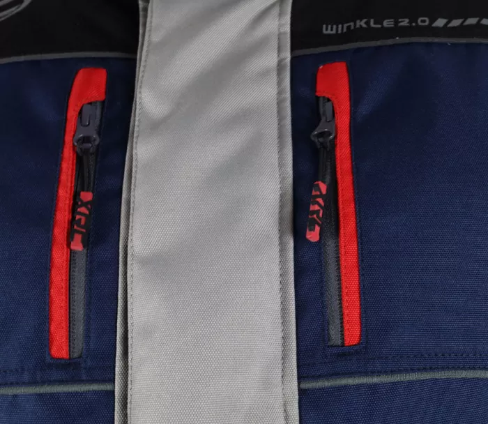 XRC Winkle 2.0 WTP ladies adventure jacket black/grey/blue/red 2XL