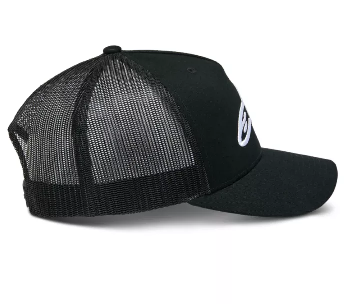 Šiltovka Alpinestars Ageless Trucker OS black/black