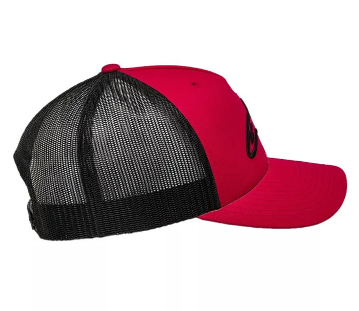 Šiltovka Alpinestars Ageless Trucker OS red/black