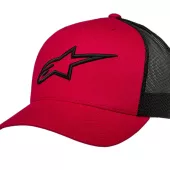 Šiltovka Alpinestars Ageless Trucker OS red/black