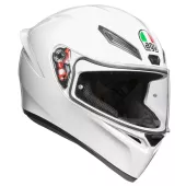 Helma na moto AGV K1 SOLID White