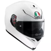 Helma na moto AGV K5 S SOLID MPLK PEARL WHITE veľ. XS