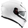Helma na moto AGV K5 S SOLID MPLK PEARL WHITE