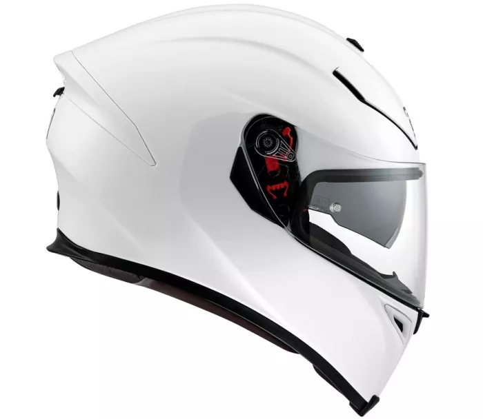 Helma na moto AGV K5 S SOLID MPLK PEARL WHITE veľ. XS