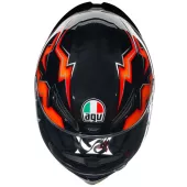 Helma na moto AGV K1S KRIPTON BLACK/ORANGE