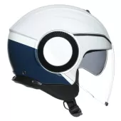 Helma na moto AGV ORBYT E2205 MULTI MATT LIGHT GREY/EBONY/WH vel. S