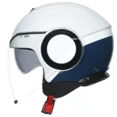 Helma na moto AGV ORBYT E2205 MULTI MATT LIGHT GREY/EBONY/WH vel. S