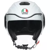 Helma na moto AGV ORBYT E2205 MULTI MATT LIGHT GREY/EBONY/WH vel. S