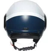 Helma na moto AGV ORBYT E2205 MULTI MATT LIGHT GREY/EBONY/WH vel. S
