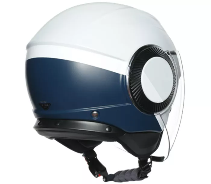 Helma na moto AGV ORBYT E2205 MULTI MATT LIGHT GREY/EBONY/WH vel. S