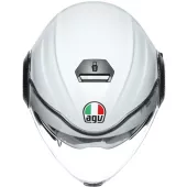 Helma na moto AGV ORBYT E2205 MULTI MATT LIGHT GREY/EBONY/WH vel. S