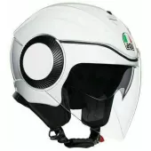 Helma na moto AGV ORBYT E2205 SOLID PEARL WHITE vel. XS