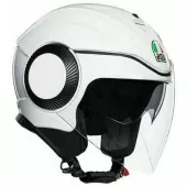 Helma na moto AGV ORBYT E2205 SOLID PEARL WHITE