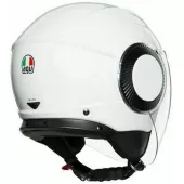 Helma na moto AGV ORBYT E2205 SOLID PEARL WHITE vel. XS