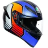 Helma na moto AGV K1 AGV MULTI POWER MATT DARK BLUE/ORANGE/WH