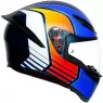 Helma na moto AGV K1 AGV MULTI POWER MATT DARK BLUE/ORANGE/WH