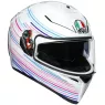 Helma na moto AGV K3 SV AGV MULTI MPLK SAKURA PEARL WHITE/PURPLE