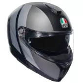 Helma na moto AGV SPORTMODULAR MULTI MPLK OVERLAY MATT DOUBLE GREY vel. 2XL