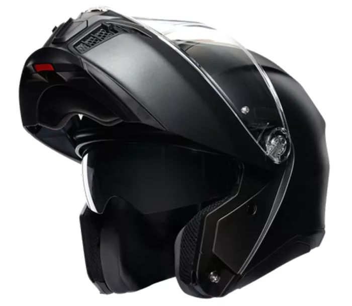 Helma na moto AGV TOURMODULAR SOLID MPLK MATT BLACK vel. M