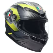 AGV K6 S E2206 MPLK EXCITE MATT CAMO/YELLOW FLUO vel. S