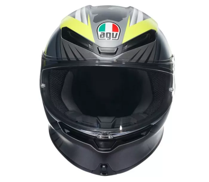 AGV K6 S E2206 MPLK EXCITE MATT CAMO/YELLOW FLUO vel. S