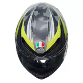 AGV K6 S E2206 MPLK EXCITE MATT CAMO/YELLOW FLUO vel. S