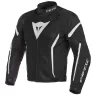 Bunda na motorku Dainese AIR CRONO 2 TEX black/white