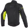 Bunda na moto Dainese AIR FRAME D1 TEX black/yellow fluo