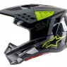 Motokrosová helma Alpinestars S-M5 Rover 2021 anthacite/yellow/camo
