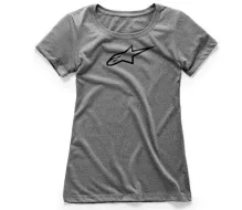 Dámske tričko Alpinestars Ageless Tee grey vel. L