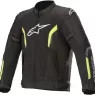 Bunda na moto Alpinestars AST V2 air black/yellow fluo