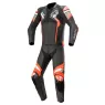 Kombinéza na motorku Alpinestars Atem v4 black / mid gray / red
