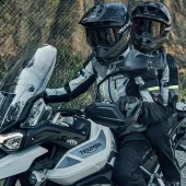 Nohavice na moto Alpinestars Bogota Pro 4Drystar black/black