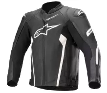 Bunda na motorku Alpinestars Faster V2 black/white vel. 54
