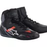 Boty na moto Alpinestars Faster-3 Rideknit black/grey/bright red boty
