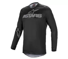 Motokrosový dres Alpinestars Fluid Graphite 2021 black / dark grey vel. S