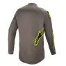 Motokrosový dres Alpinestars Fluid Speed 2021 dark grey / yellow