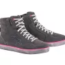 Dámske topánky na moto Alpinestars J-6 waterproof women gray / Fuschia