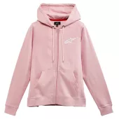 Dámska mikina Alpinestars Womens Ageless pink/white vel. M