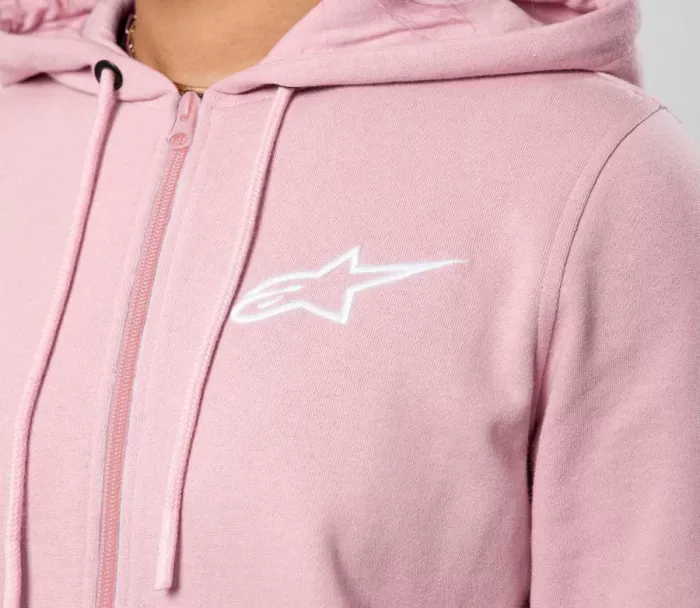 Dámska mikina Alpinestars Womens Ageless pink/white vel. M