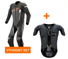 Výhodný set: Kombinéza Alpinestars Missile Tech Air pánska + Tech-Air® RACE airbag
