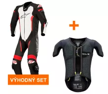 Výhodný set: Kombinéza Alpinestars Missile Tech Air pánska + Tech-Air® RACE airbag