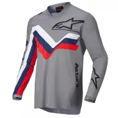 Motokrosový dres Alpinestars Racer Braap jersey mid grey dres